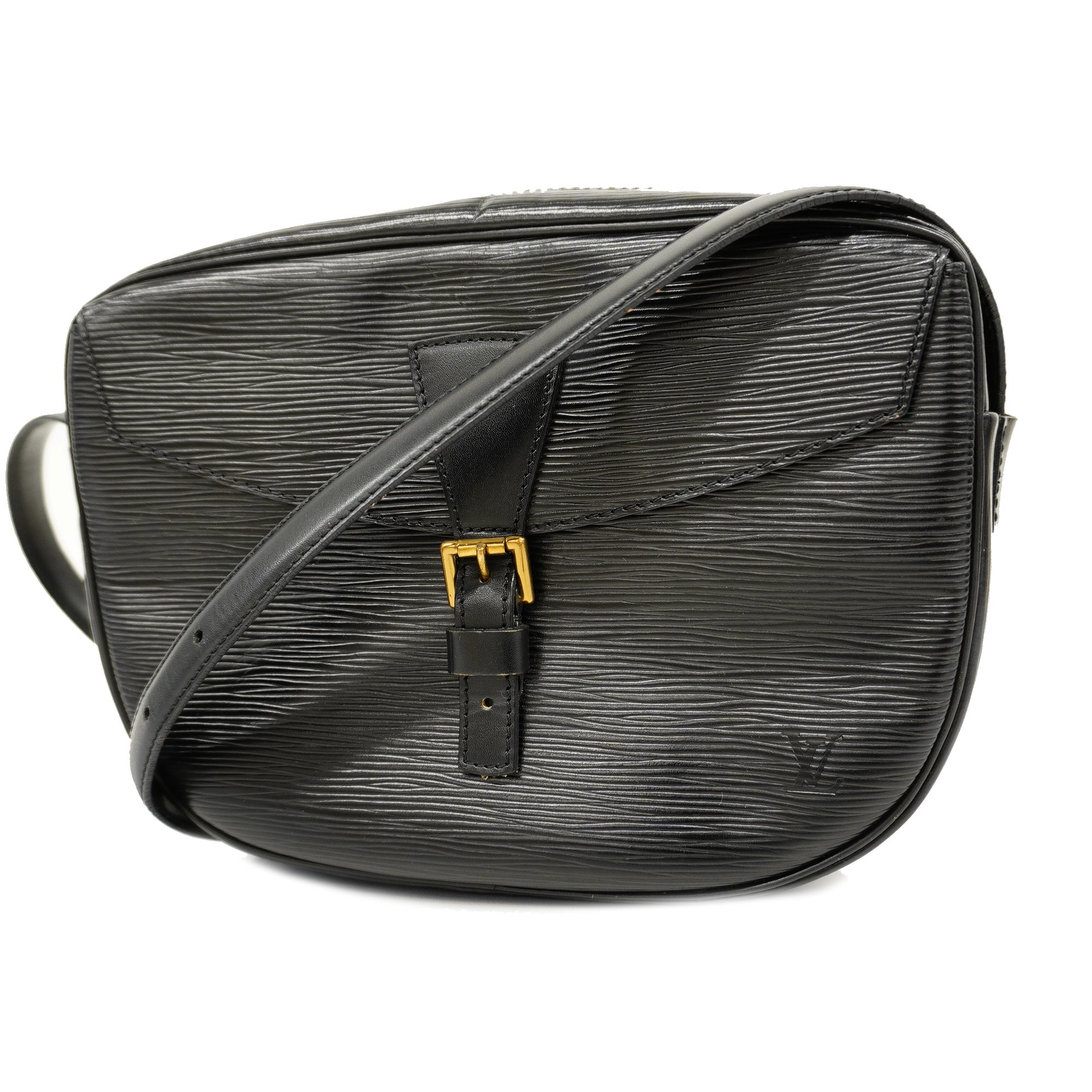 Louis Vuittonauth Epi Genefille M52152 Women's Shoulder Bag Noir